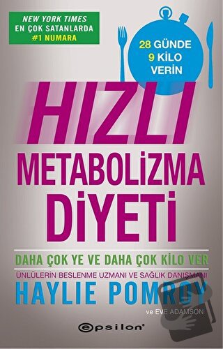 Hızlı Metabolizma Diyeti - Eve Adamson - Epsilon Yayınevi - Fiyatı - Y