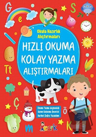 Hızlı Okuma Kolay Yazma Alıştırmaları - Tuba Öztürk - Bıcırık Yayınlar