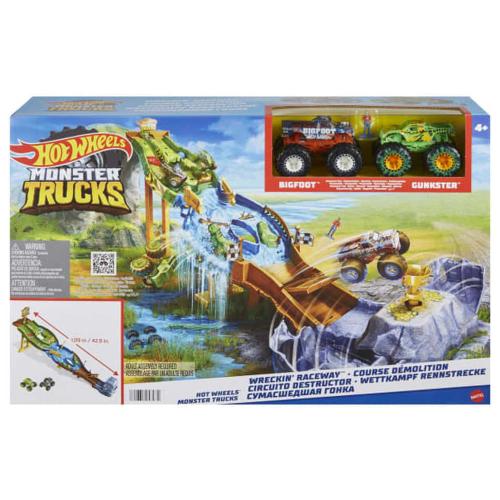 Hot Wheels Monster Trucks Heyecanlı Yarışlar Oyun Seti - - Hot Wheels 