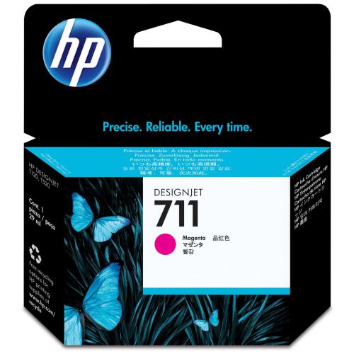 Hp 711 Magenta Kırmızı 29Ml Plotter Kartuşu Cz131A - - Hp - Fiyatı - Y