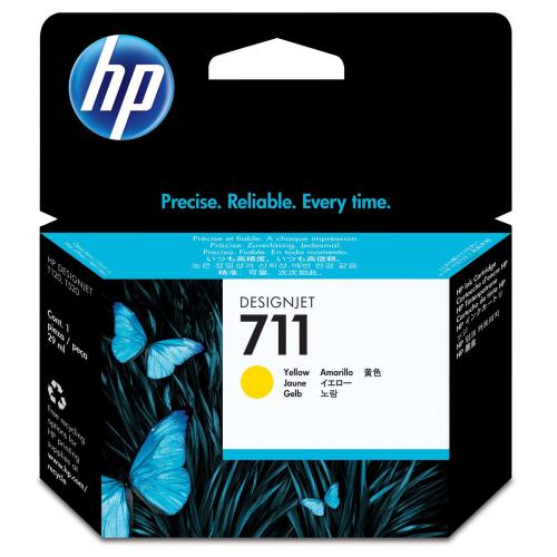 Hp 711 Yellow Sarı 29Ml Plotter Kartuşu Cz132A - - Hp - Fiyatı - Yorum