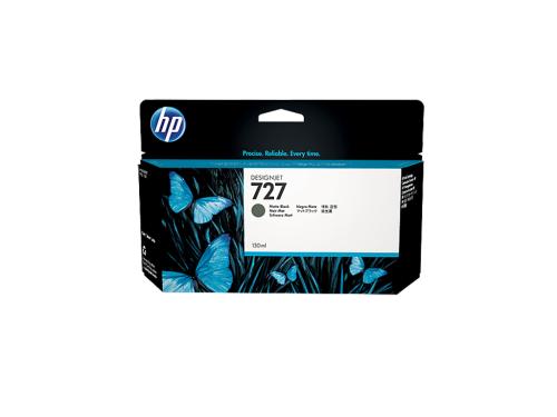 Hp 727 Matte Black Mat Siyah 130Ml Plotter Kartuşu B3P22A - - Hp - Fiy