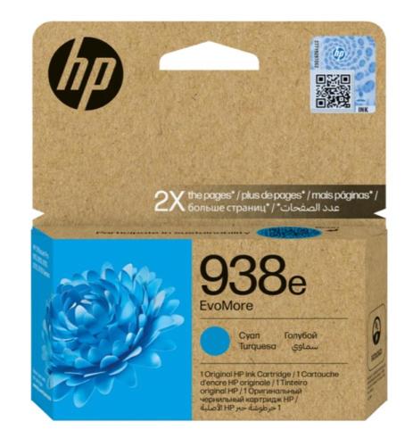 Hp 938E Cyan Mavi Yüksek Kapasite Kartuş 4S6X9Pe - - Hp - Fiyatı - Yor