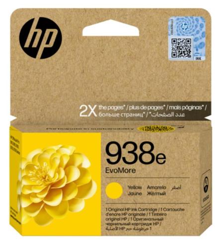 Hp 938E Yellow Sarı Yüksek Kapasite Kartuş 4S6Y1Pe - - Hp - Fiyatı - Y