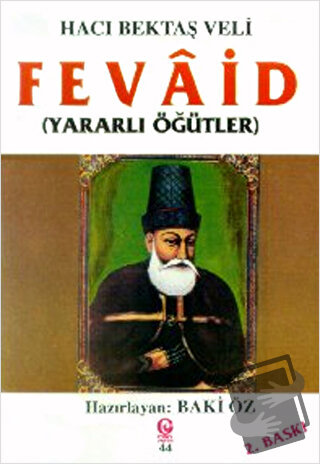 Hünkar Bektaş Veli Fevaid - Baki Öz - Can Yayınları (Ali Adil Atalay) 