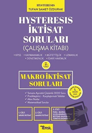 Hysteresis İktisat Soruları Cilt: 2 - Makro İktisat - Tufan Samet Özdu