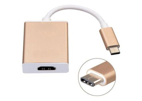 Hytech Hy-Usbc10 1080P Metal Type-C To Hdmı Adaptör - - Hytech - Fiyat