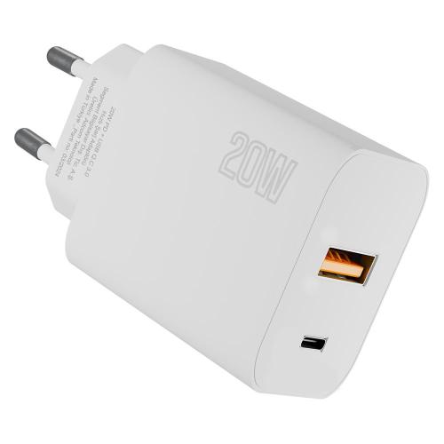 Hytech Hy-Xe46 Type Usb-C 20W Pd +Usb Qc 3.0 Hızlı Ev Şarj Adaptörü - 