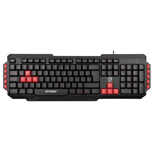 Hytech Hyk-46 Gamy Siyah Usb Kırmızı Tuşlu Q Gaming Oyuncu Klavyesi - 