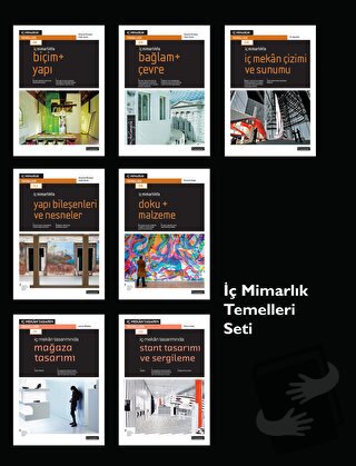 İç Mimarlık Temelleri Seti (7 Kitap Takım) - Ro Spankie - Literatür Ya