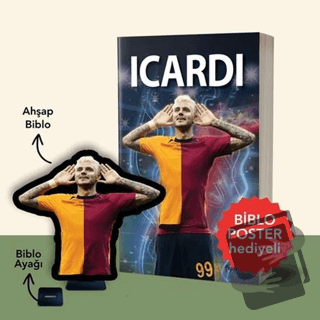 Icardi - Biblo Poster Hediyeli - Kerem Tek - Flipper Yayıncılık - Fiya