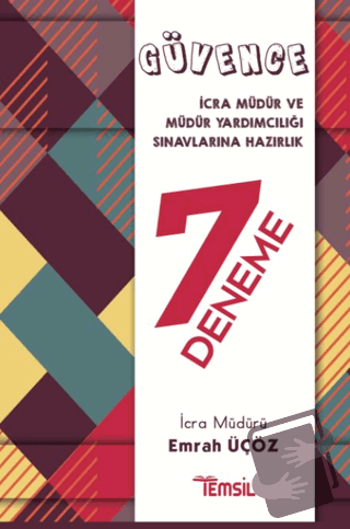 İcra Müdürlüğü ve Müdür Yardımcılığı Sınavlarına Hazırlık 7 Deneme - E