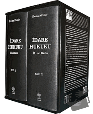 İdare Hukuku (2 Kitap Takım) (Ciltli) - Kemal Gözler - Ekin Basım Yayı