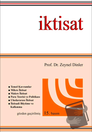 İktisat - Zeynel Dinler - Ekin Basım Yayın - Fiyatı - Yorumları - Satı