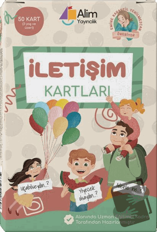 İletişim Kartları 3+ Yaş - Nilüfer Uzuntaş - Alim Yayıncılık - Fiyatı 