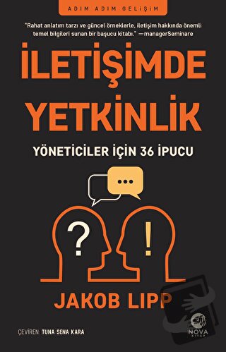 İletişimde Yetkinlik - Jakob Lipp - Nova Kitap - Fiyatı - Yorumları - 