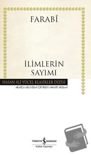 İlimlerin Sayımı - Farabi - İş Bankası Kültür Yayınları - Fiyatı - Yor