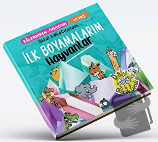 İlk Boyamalarım - Hayvanlar - Kolektif - Dahi Olacak Çocuk Yayınları -