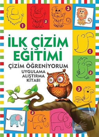 İlk Çizim Eğitimi - Çizim Öğreniyorum - Kolektif - Halk Kitabevi - Fiy