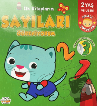 İlk Kitaplarım Sayıları Öğreniyorum - Kolektif - 0-6 Yaş Yayınları - F