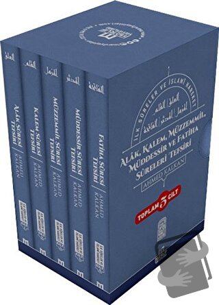 İlk Sureler ve İslami Hareket (5 Cilt Takım Karton Kapak) - Ahmed Kalk