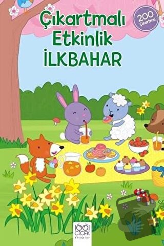 İlkbahar - Çıkartmalı Etkinlik - Samanta Meredith - 1001 Çiçek Kitapla