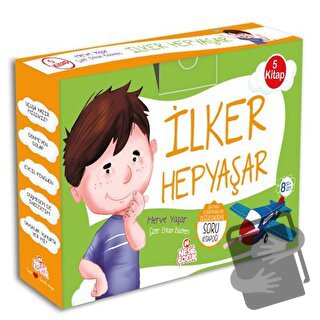 İlker Hepyaşar (5 Kitap Set) - Merve Yaşar - Nesil Çocuk Yayınları - F