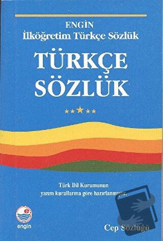 İlköğretim Türkçe Sözlük (Cep Sözlüğü) - Cahit Kavcar - Engin Yayınevi