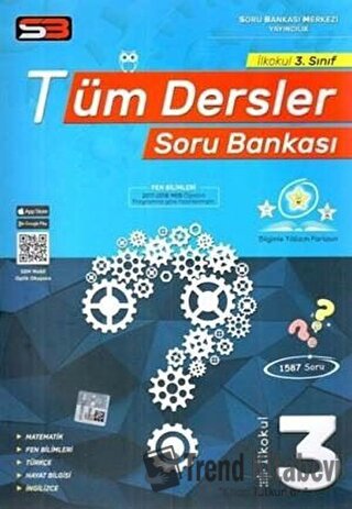 İlkokul 3. Sınıf Tüm Dersler Soru Bankası, Kolektif, SBM Yayıncılık, F