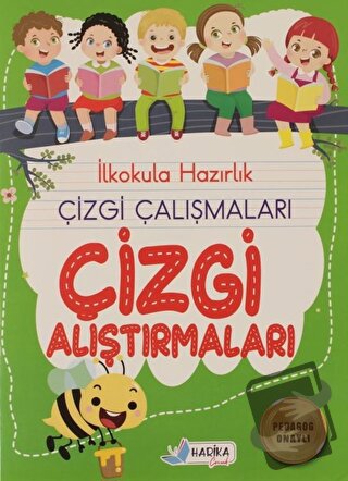 İlkokula Hazırlık Çizgi Çalışmaları Çizgi Alıştırmaları - Veysel Murat