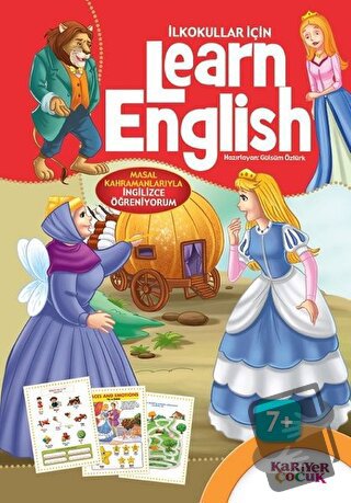 İlkokullar İçin Learn English (Kırmızı) - Kolektif - Kariyer Yayınları