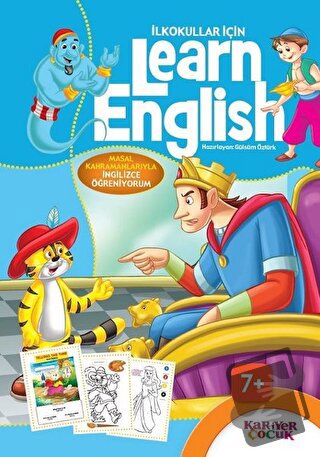 İlkokullar İçin Learn English (Mavi) - Kolektif - Kariyer Yayınları - 