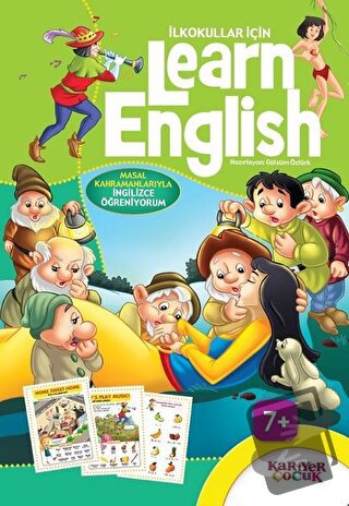 İlkokullar İçin Learn English (Yeşil) - Kolektif - Kariyer Yayınları -