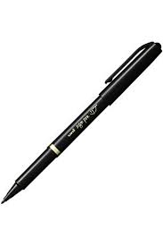 Uni-Ball İmza Kalemi Mitsubishi Sign Pen 1.0 Akrilik Uçlu Siyah Myt-7 