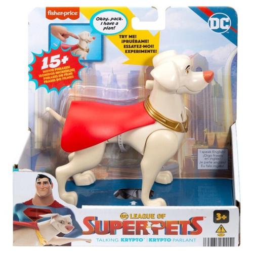 Imaginext Süperman Krypto Köpek Dc League Of Super Pets Sesli Figürler