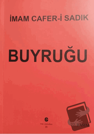 İmam Cafer-i Sadık Buyruğu - Kolektif - Can Yayınları - Fiyatı - Yorum