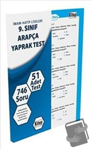 İmam-Hatip Liseleri 9. Sınıf Arapça Yaprak Test - Kolektif - Kitap Dün