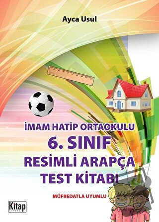 İmam Hatip Ortaokulu 6. Sınıf Resimli Arapça Test Kitabı - Ayca Usul -