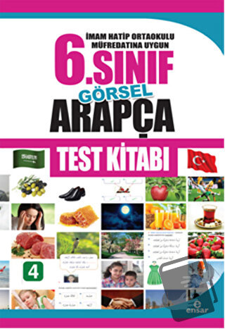 İmam Hatip Ortaokulu Müfredatına Uygun 6. Sınıf Görsel Arapça Test Kit