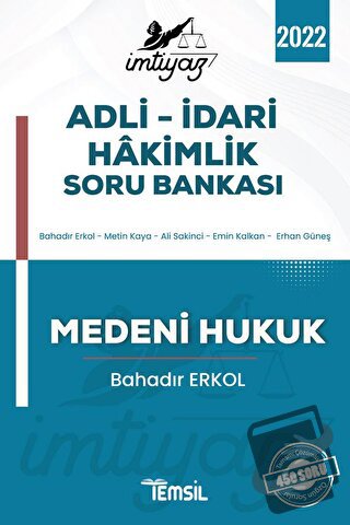 İmtiyaz Adli - İdari Hakimlik Soru Bankası - Metin Kaya - Temsil Kitap