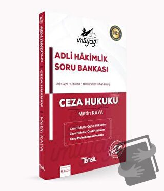 İmtiyaz Ceza Hukuku Soru Bankası - Metin Kaya - Temsil Kitap - Fiyatı 