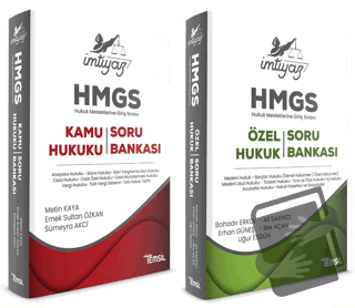 İmtiyaz HMGS Soru Bankası (Kamu Hukuku-Özel Hukuk) - Metin Kaya - Tems