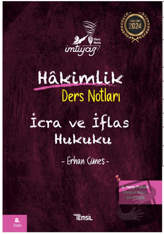 İmtiyaz İcra ve İflas Hukuku - Erhan Güneş - Temsil Kitap - Fiyatı - Y