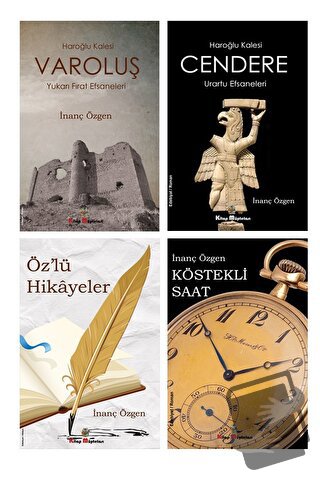 İnanç Özgen Kitapları (4 Kitap Set) - İnanç Özgen - Kitap Müptelası Ya