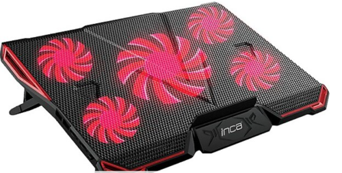 Inca Arrax Inc-619Tgs 5Xfan 2X Usb Led Notebook Soğutucu - - Inca - Fi