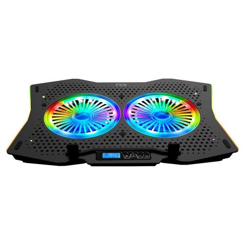 Inca Gms Arrax Iı 2X Rgb Fan Lcd Kontrol Panel 7 Gaming Notebook Soğut