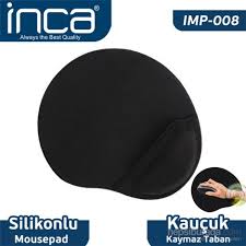 Inca Imps-008 Sılıcone Siyah Mouse Pad (Kaymaz Taban) - - Inca - Fiyat