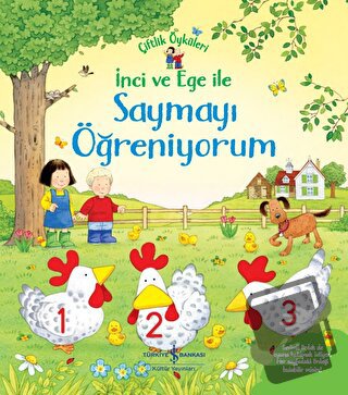 İnci ve Ege ile Saymayı Öğreniyorum - Çiftlik Öyküleri (Ciltli) - Sam 