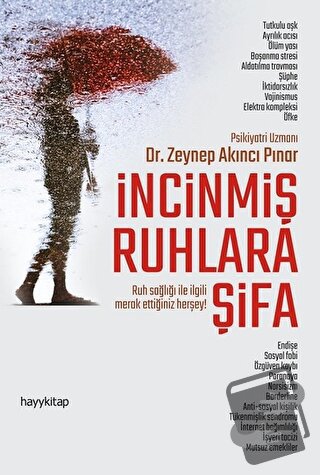 İncinmiş Ruhlara Şifa - Zeynep Akıncı Pınar - Hayykitap - Fiyatı - Yor