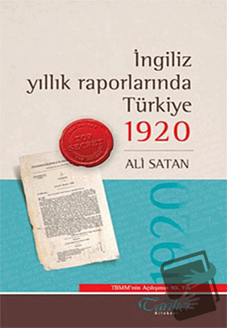 İngiliz Yıllık Raporlarında Türkiye 1920 - Derleme - Tarihçi Kitabevi 